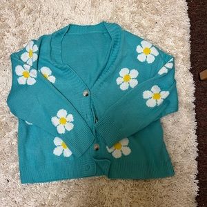 Floral cardigan